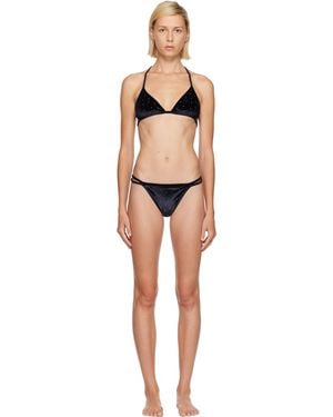 Balmain Triangle Bikini - Multicolour