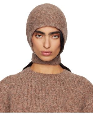 Lauren Manoogian Tan Loft Bonnet - Brown
