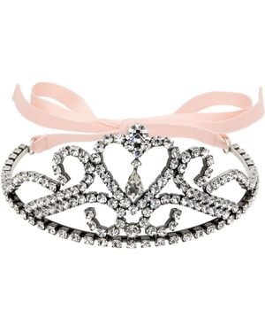 August Barron Tiara Choker - Pink