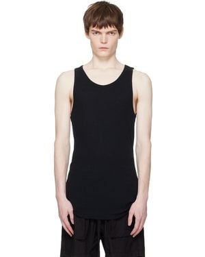 Thom Krom M Ts 947 Tank Top - Black