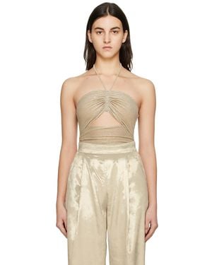 Camilla & Marc Ibiza Bodysuit - Metallic