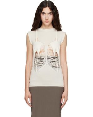 Rick Owens Off- Hollywood Tanja Top - Multicolor