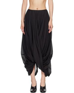 TOTEME Cocoon Maxi Skirt - Black