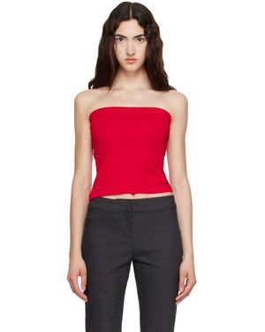 Flore Flore Bes Bandeau Top - Red