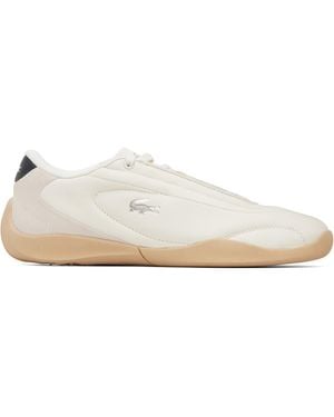 Lacoste Protect Leather Trainers - White