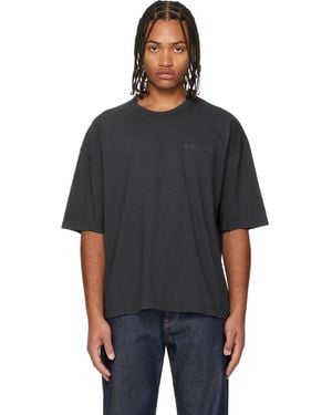 Visvim Ex Jumbo S/S Dmgd T-Shirt - Black