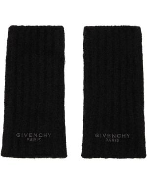 Givenchy Alpaca Mittens - Black