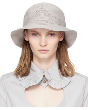 Vivienne Westwood グレー Thermo バケットハット - マルチカラー