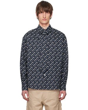 KENZO Verdyエディション ネイビー Paris シャツ - ブルー