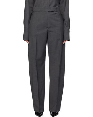 Sportmax グレー Ampezzo トラウザーズ - ブラック