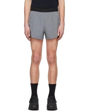 Roa グレー トレーニング ショートパンツ - ブルー