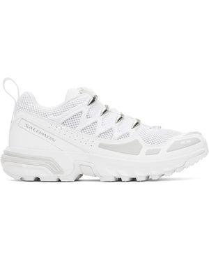 Salomon Baskets Og Blanches À Technologie Agile Chassis System - Noir