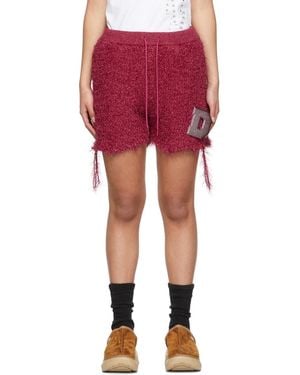 Doublet Metal Letter Shorts - Pink