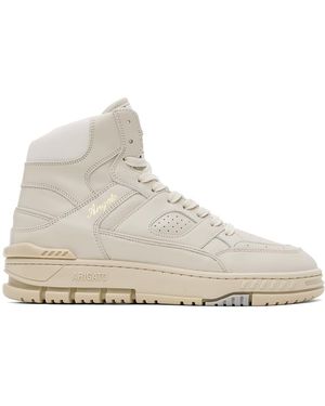 Axel Arigato Beige Area Hi Trainers - Black