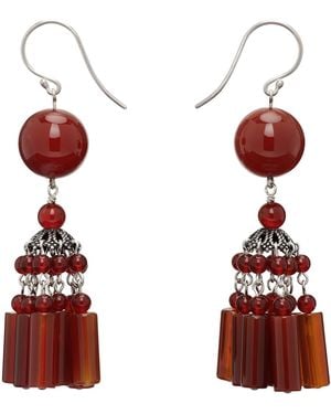 Sophie Buhai Flamenco Earrings - Red