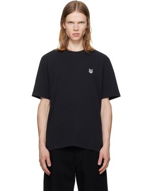 Maison Kitsuné Fox Head Comfort T-Shirt - Black