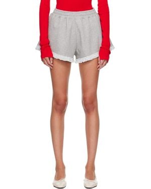 Ganni Isoli Shorts - Red