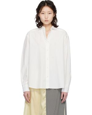 Baserange Off- Claude Shirt - White