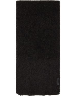 Lemaire Fluffy Scarf - Black