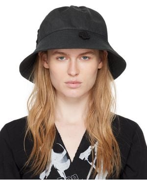 Song For The Mute Daisy Bucket Hat - Black