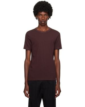 Tom Ford Crewneck T-Shirt - Red