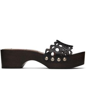Alaïa Alaïa Vienne クロッグ - ブラック