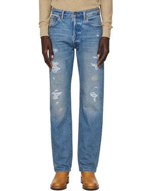 RRL Straight-Leg Jeans - Blue