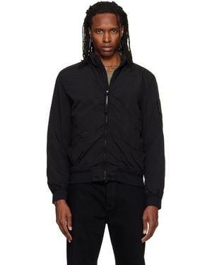 C.P. Company Nycra-R Padded Bomber Jacket - Black