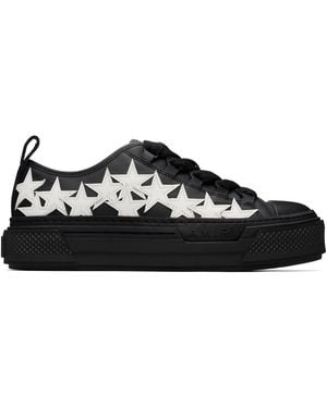 Amiri Stars Court Low Trainers - Black