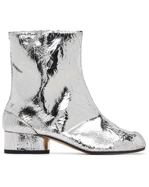Maison Margiela Tabi Mirror Boots - White