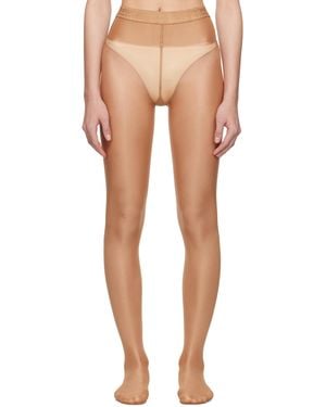 Wolford ベージュ Neon 40 タイツ - マルチカラー