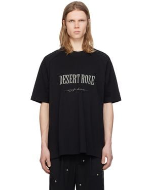 Song For The Mute 'Desert Rose' Raglan T-Shirt - Black