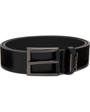 BOSS Brushed Hardware Belt - Black
