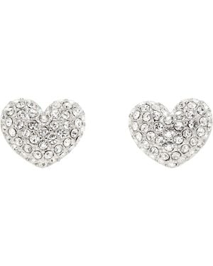 Marc Jacobs 'The Heart' Pave Earrings - Black