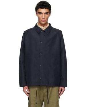 Nanamica 2L Gore-Tex Coach Jacket - Blue
