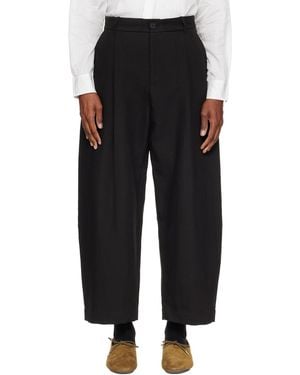 Studio Nicholson Ellis Pants - Black