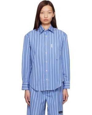 HOMMEGIRLS Oxford Shirt - Blue