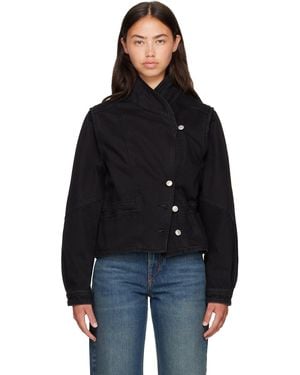 Isabel Marant Dolie Denim Jacket - Black