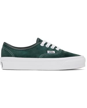Vans グリーン Premium Authentic 44 スエード スニーカー - ブラック