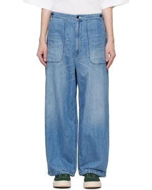 Nanamica Work Jeans - Blue