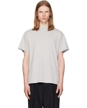 Jil Sander Three-Pack Crew-Neck T-Shirts - Grey