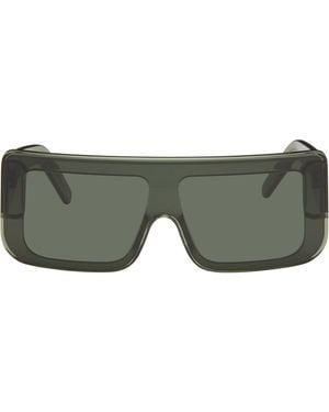 Rick Owens Documenta Sunglasses - Green