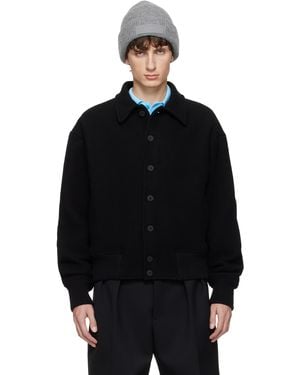 Jacquemus La Croisière 'The Feltro' Bomber Jacket - Black