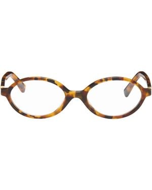 Miu Miu 'Miu Regard' Glasses - Brown
