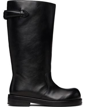 Acne Studios Leather Boots - Black