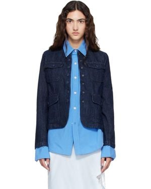 Rag & Bone Mercer Denim Jacket - Blue