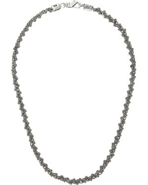 Emanuele Bicocchi Braided Knot Necklace - Metallic