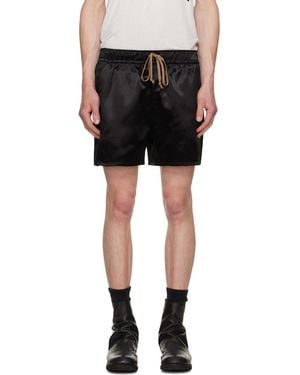 JKEEFER Rollins Runner Shorts - Black