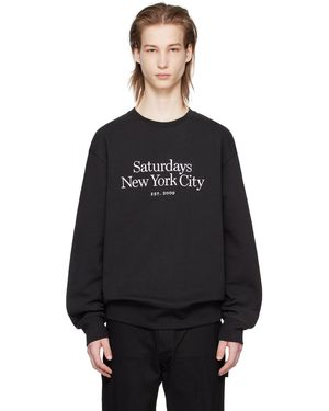 Saturdays New York City Bowery Patch Logo Sweatshirt Green on sale Sz Mens Small