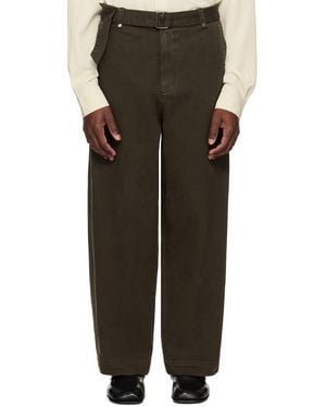 Entire studios Gully Trousers - Black